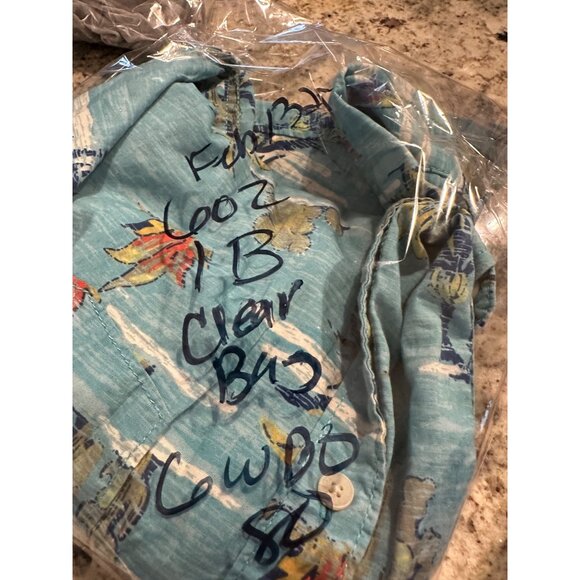 Urban Pipeline Mens L Cactus Desert Scene Short Sleeve Button-Down Shirt coastal - Picture 3 of 10